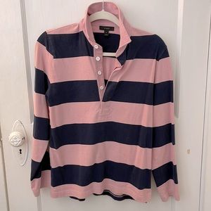 J Crew Striped Rugby Shirt